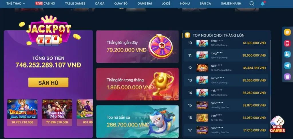 Người chơi tập trung vào màn hình game nổ hũ